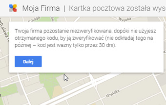 google maps dodaj firmę